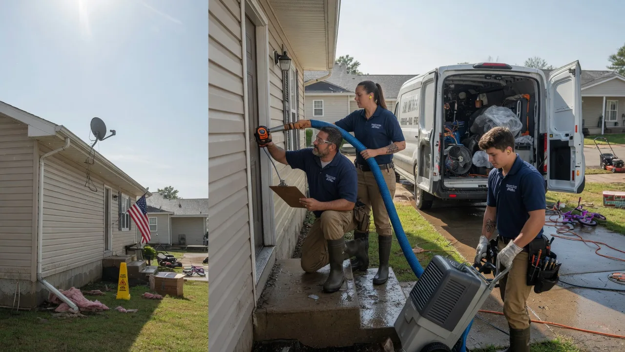 Ceiling Water Damage Restoration in Cherryville, NC near me